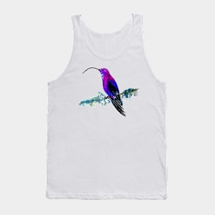 Violet Saberwing Watercolor Tank Top